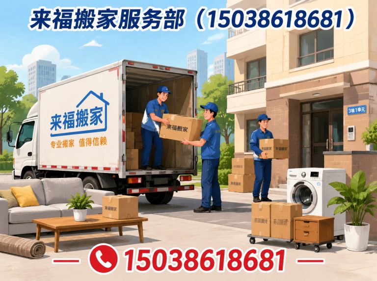 西工区来福搬家展示图